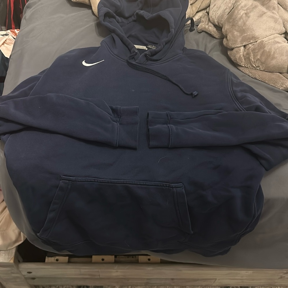 Navy Nike hoodie